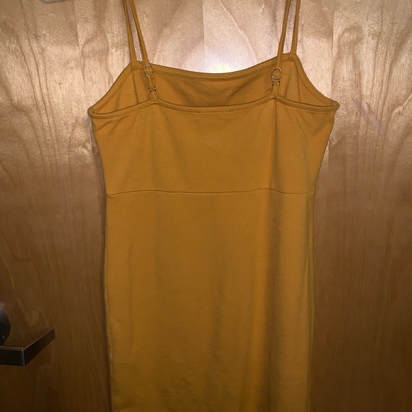 Yellow mini dress NWOT - Picture 2 of 4